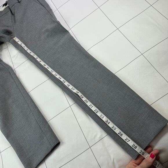 J.Crew Pants Womens 4 Tall Gray Cameron Slim Cropped Career Stretch Corpcore - Picture 10 of 11
